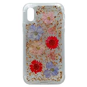 Real Pressed Dried Flower Durable Shockproof Case for iPhone XR 6.1″ ROSE GOLD - Picture 1 of 2