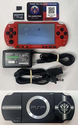 PSP 2000 Mobile Suit Gundam / New Battery / Charger / Region Free !!! - Image 1 of 4
