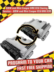 BMW and Mini Cooper DME ECU Cloning Service - BMW and Mini Cooper ECU DME ECM - Picture 1 of 1