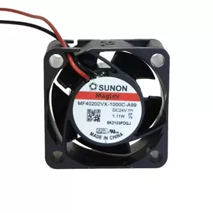 1pcs SUNON MF40202VX-1000C-A99 24V 1.11W 4020 2-PIN Magnetic Cooling Fan - Picture 1 of 4