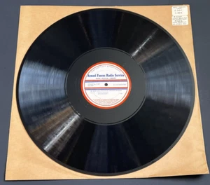 DR FRANK BLACK NBC ORCHESTRA 16" RADIO TRANSCRIPTION DISC RIMSKY-KORSAKOFF BACH - Picture 1 of 4