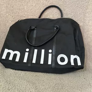 Paco Rabanne Black ‘MILLION’ Duffle Bag - Picture 1 of 3