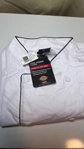 Dickies Cool Breeze Chefs Coat XXL NWT DC104P - Picture 1 of 6