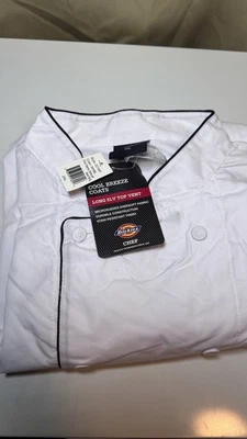 Dickies Cool Breeze Chefs Coat XXL NWT DC104P - Image 1 of 4