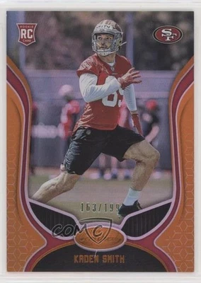 2019 Certified Rookies Mirror Orange /199 Kaden Smith #176 Rookie RC - Image 1 of 2