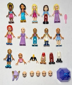 LEGO Minifigures Friends Disney Elves Lot Nandi Jasmine Rapunzel Prince Eric + - Picture 1 of 1