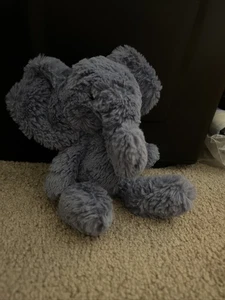 Jellycat London Fuddlewuddle Blue Elephant 9” Plush Stuffed Animal - Picture 1 of 6