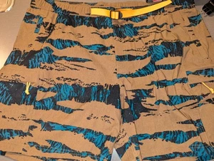 Pantalones Cortos The North Face Para Hombre XXL M Clase V BLTD Ajuste Reg Utilitario Verde Estampado Retro - Imagen 1 de 7