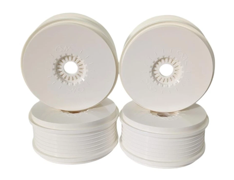 6Mik Set Cerchi V2 83mm 1:8 Off-Road Buggy (4pz) - Bianco - Immagine 1 di 1