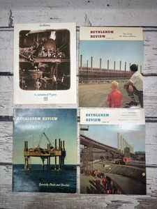 VTG Bethlehem Review Bethlehem Steel 1959 & 75th Anniversary Employee Magazine - Picture 1 of 12