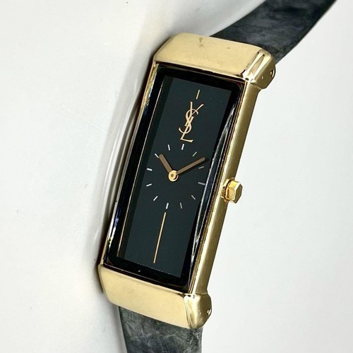 SAINT LAURENT (YSL) Orologio Yves Saint Laurent donna quarzo rettangolare