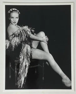MARLENE DIETRICH 8x10 Black White Publicity Photo Reprint B&W Celebrity Actress - Picture 1 of 2