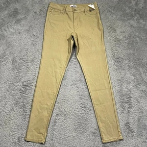 YMI Forever Color Skinny Pants Women's Large 30x30 Khaki Beige NWT - Picture 1 of 14
