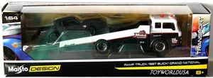 Maisto Elite Transport Ramp Truck & 1987 Buick Grand National - Picture 1 of 1