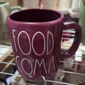 Rae Dunn Maroon Food Koma Becher - Bild 1 von 1