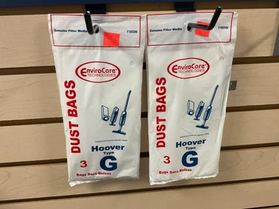 6 Hoover “G” bags - for Hoover models:  listed below - Image 1 of 2