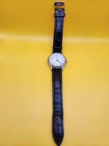 Limit Classic Round Dial Black PU Leather Strap Gents Watch N5305 Used - Picture 1 of 6