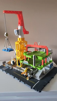 Matchbox Action Drivers Epic Construction Yard Playset-Backhoe Vehicle Included! - Image 1 of 4