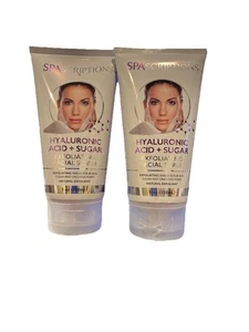 2X Spascriptions HYALURONSÄURE + ZUCKER Peeling FAcial Peeling 5 oz (VERSIEGELT) - Bild 1 von 1