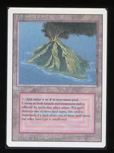 Volcanic Island - Revised 1994 - Magic the Gathering - Picture 1 of 2