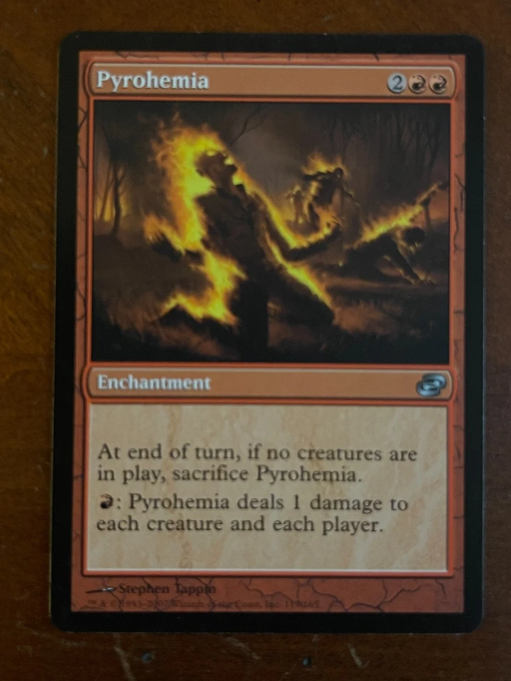 MTG Magic the Gathering Planar Chaos Pyrohemia Regular LP/NM - Image 1 of 1