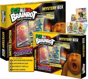 BRAINROT MYSTERY BOX Buste 7 CARTE Allucinazione Cosmica BETA ITALIANO SKIFIDOL - Picture 1 of 4
