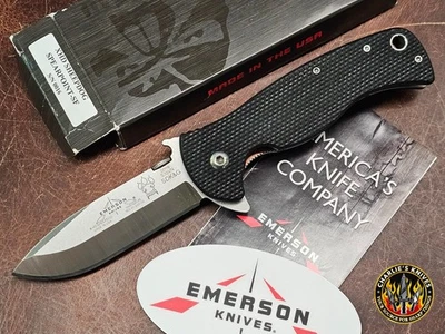 Emerson ножи XHD овчарка G10 Ti прокладка S35VN копье точка SF #0016 - редкая - Изображение 1 из 4