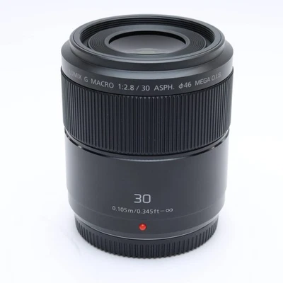 Panasonic Lumix G MACRO 30mm F/2.8 ASPH. MEGA O.I.S. -Near Mint- #210 - Image 1 of 4