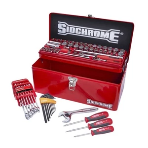 Sidchrome 79pc 1/4" & 1/2" Drive Metric/AF Cantilever Tool Kit SCMT31479 - Picture 1 of 1