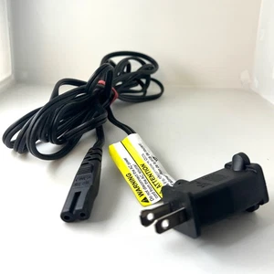 Cable de alimentación Well Shin WS-021-12' WS-027A-2 E115330 10A 125V 2 clavijas cuadrado/redondo - Imagen 1 de 7