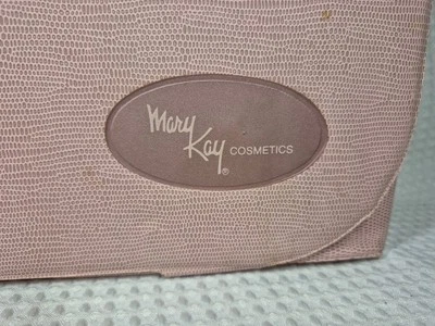 Estuche Bolso de Mano MaryKay Consultant Rosa Rígido Vinilo 12" x 17" De Colección Foto 1 de 4