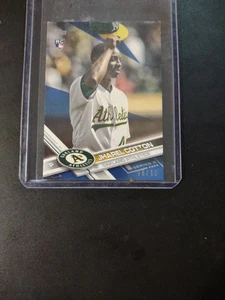 2017 Topps - #451 Jharel Cotton (RC) Blue 06/10 - Picture 1 of 2