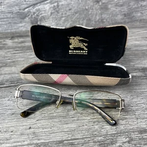 Monturas de gafas vintage Burberry para mujer solo tortuga 53 17 135 hechas en Italia - Imagen 1 de 22