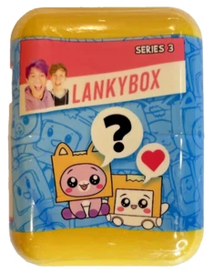 LankyBox Mini Mystery Squishy Figure - Series 3 THICC STICKY & CANNY (Open) - Picture 1 of 7