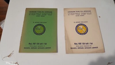 Libretto manutenzione e listino prezzi Fiat 128 pubblicazione auto d'epoca - Immagine 1 di 4