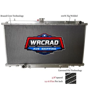 Aluminum Radiator For 1997-2000 Patrol GU Y61 4.2L 2.8L TD42 1999-2013 ZD30 3.0L - Picture 1 of 8