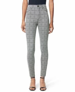 Joe’s Jeans The Icon Mid-Rise Skinny Ankle Pants - Houndstooth Plaid NWT Sz 32 - Picture 1 of 9