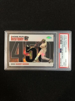 2006 Topps Chrome Barry Bonds Home Run History 450 Black Refractor /200 PSA 9 - Image 1 of 2
