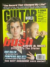 GUITAR WORLD MAGAZINE - Bush - Van Halen - Metallica - January 1997