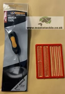 NEW Middy Band Em Match Baiting Bait Latch Needle + Middy Double Ended Disgorger - Picture 1 of 1