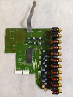 ONKYO TX-DS989 ver2 AV Receiver PRE OUT & DVD VIDEO IO PCB NCAF6814 Parts Repair - Image 1 of 4