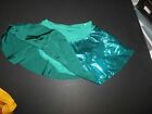Dance Skate Costume Foil circle skirt w/ attached french cut trunks many colors