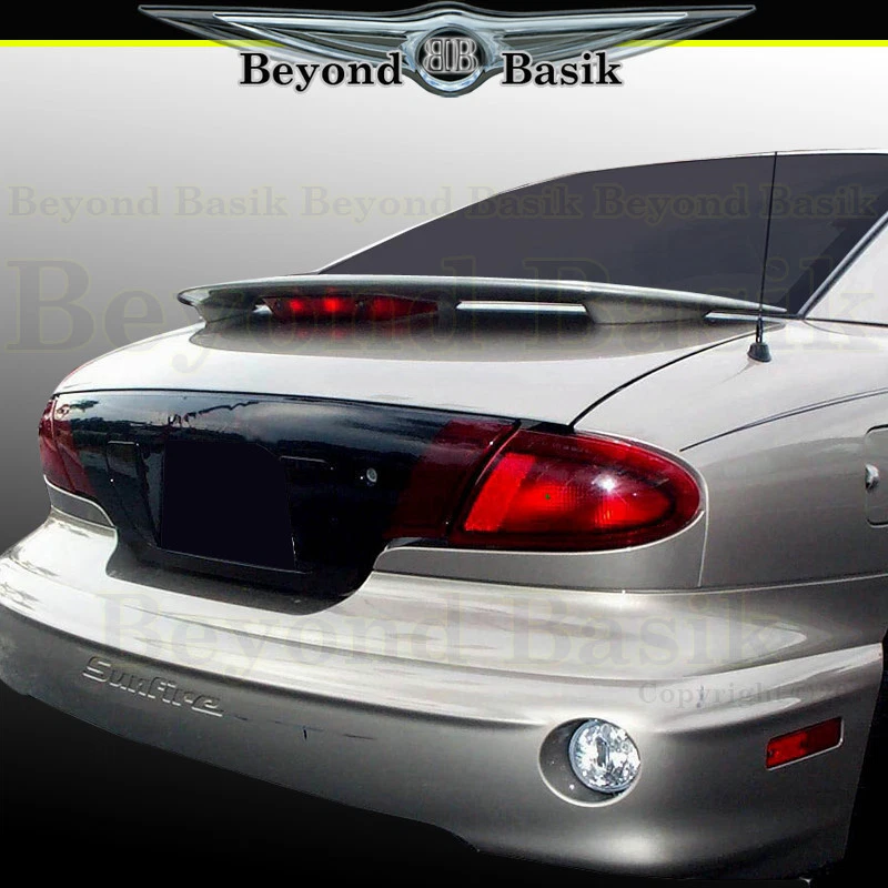 Pontiac Sunfire 1995-2004 cupé 2D estilo fábrica alerón ala con luz LED imprimación Foto 1 de 1