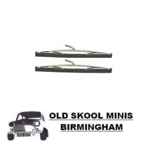 CLASSIC MINI WIPER BLADE STAINLESS STEEL 11" PAIR GWB220 AUSTIN MORRIS GT 6P7 - Picture 1 of 1