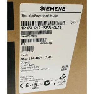 New Siemens 6SL3 210-1SE21-0UA0 6SL3210-1SE21-0UA0 converter Power Module PM340 - Picture 1 of 3