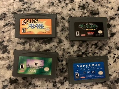 Nintendo Game Boy Advance game lot of 4 Authentic Tested - Image 1 of 2