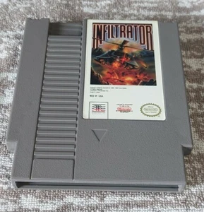 Infiltrator (Nintendo Entertainment System, 1990) autentico testato Mindscape Inc - Foto 1 di 6