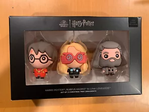 SDCC 2022 POPMINDED by HALLMARK HARRY POTTER HAGRID LUNA Lovegood 3 ORNAMENT SET - Bild 1 von 6