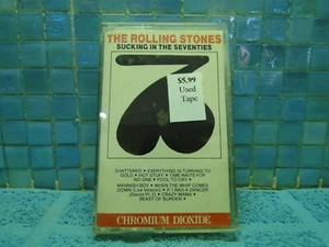 Rolling Stones Sucking In The Seventies Cassette TESTED IMPORT XTRATAPESSHIPFREE - Picture 1 of 3