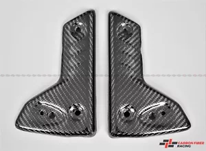 2005-2010 Triumph Speed Triple 1050 Mini Radiator Covers - 100% Carbon Fiber - Picture 1 of 3